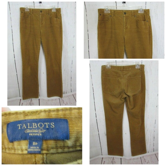 talbots petite corduroy pants